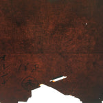 Antique Japanese Katagami Kimono Stencil Katazome Design Pine Leaf C814