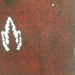 Antique Japanese Katagami Kimono Stencil Katazome Design Pine Leaf C817