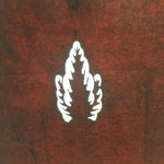 Antique Japanese Katagami Kimono Stencil Katazome Design Pine Leaf C817