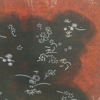 Antique Japanese Katagami Kimono Stencil Katazome Design Small Flowers C803