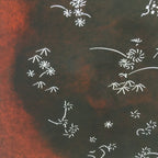 Antique Japanese Katagami Kimono Stencil Katazome Design Small Flowers C803
