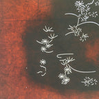 Antique Japanese Katagami Kimono Stencil Katazome Design Small Flowers C803
