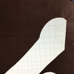 Antique Japanese Katagami Kimono Stencil Katazome Design Tied With Hair C789