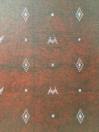 Antique Japanese Katagami Kimono Stencil Katazome Dotted Rhombus M W C748