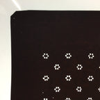 Antique Japanese Katagami Kimono Stencil Katazome Edo Dot Petal Floral 4Y210