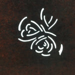 Antique Japanese Katagami Kimono Stencil Katazome Edo Floral 4Y193