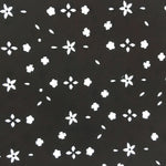 Antique Japanese Katagami Kimono Stencil Katazome Edo Floral Petal Leaf 4Y213