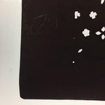 Antique Japanese Katagami Kimono Stencil Katazome Edo Floral Petal Leaf 4Y213