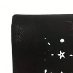Antique Japanese Katagami Kimono Stencil Katazome Edo Floral Petal Leaf 4Y213