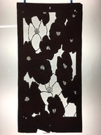 Antique Japanese Katagami Kimono Stencil Katazome Flower C762