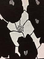 Antique Japanese Katagami Kimono Stencil Katazome Flower C762
