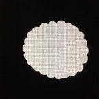 Antique Japanese Katagami Kimono Stencil Katazome Flower Design C602