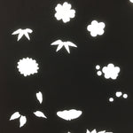 Antique Japanese Katagami Kimono Stencil Katazome Flower Leaf Design C583