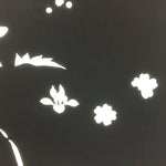 Antique Japanese Katagami Kimono Stencil Katazome Flower Leaf Design C583