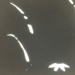 Antique Japanese Katagami Kimono Stencil Katazome Flower Leaf Design C583