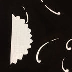 Antique Japanese Katagami Kimono Stencil Katazome Flower Petal Design C603