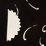 Antique Japanese Katagami Kimono Stencil Katazome Flower Petal Design C603