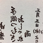 Antique Japanese Katagami Kimono Stencil Katazome Kanji Shop Information C709