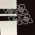 Antique Japanese Katagami Kimono Stencil Katazome Lattice Crest C741