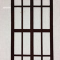 Antique Japanese Katagami Kimono Stencil Katazome Lattice Kanji Name C731