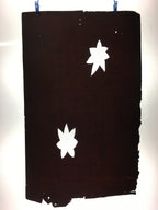 Antique Japanese Katagami Kimono Stencil Katazome Leaf Autumn Maple C765