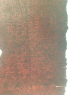 Antique Japanese Katagami Kimono Stencil Katazome Leaf Autumn Maple C765