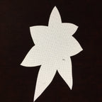 Antique Japanese Katagami Kimono Stencil Katazome Leaf Autumn Maple C765