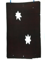 Antique Japanese Katagami Kimono Stencil Katazome Leaf Autumn Maple C766