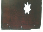 Antique Japanese Katagami Kimono Stencil Katazome Leaf Autumn Maple C766