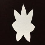 Antique Japanese Katagami Kimono Stencil Katazome Leaf Autumn Maple C766