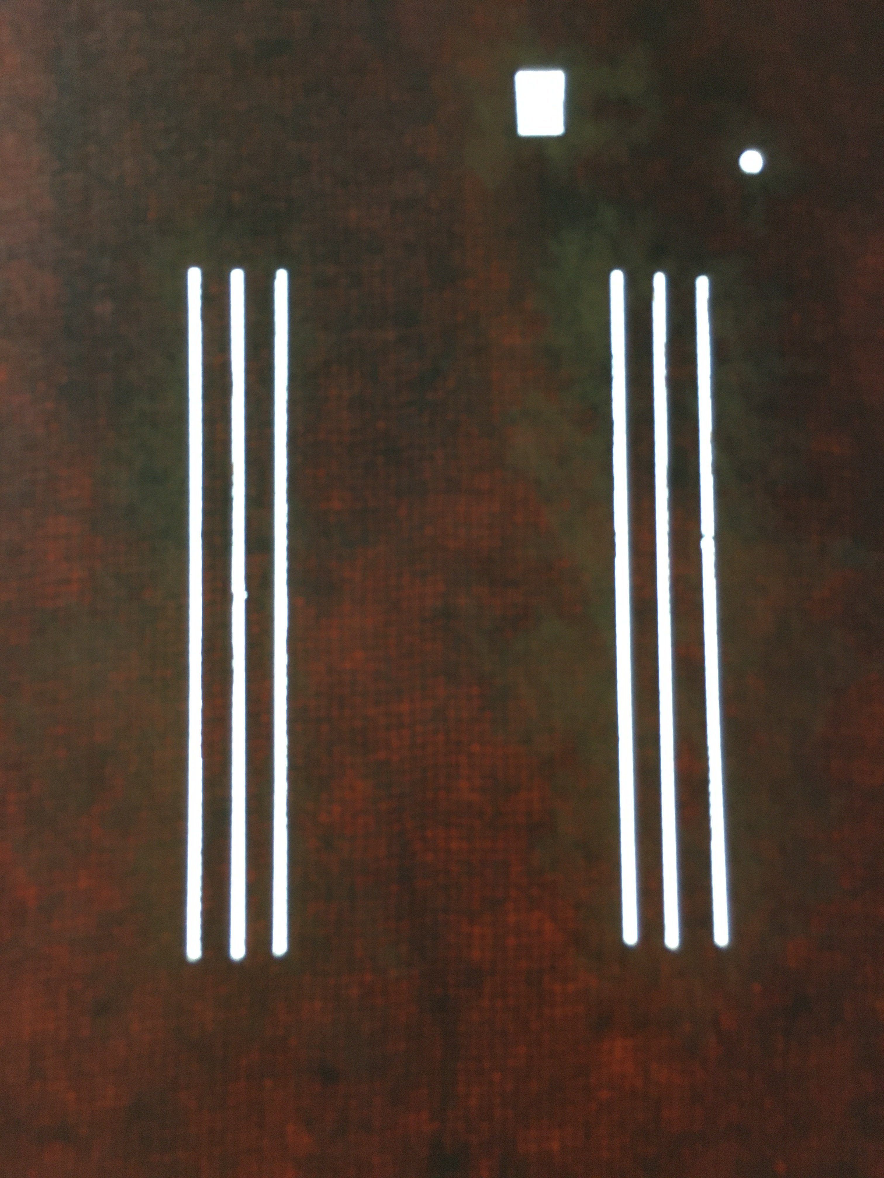 Antique Japanese Katagami Kimono Stencil Katazome Line Abstract C756