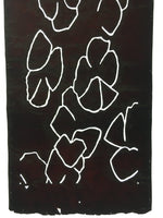 Antique Japanese Katagami Kimono Stencil Katazome Line Abstract C764