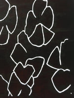 Antique Japanese Katagami Kimono Stencil Katazome Line Abstract C764