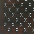 Antique Japanese Katagami Kimono Stencil Katazome Meiji Abstract Design 4Y341