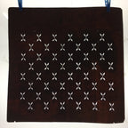 Antique Japanese Katagami Kimono Stencil Katazome Meiji Abstract Design 4Y341