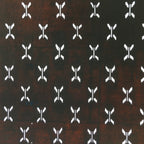 Antique Japanese Katagami Kimono Stencil Katazome Meiji Abstract Design 4Y341