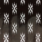 Antique Japanese Katagami Kimono Stencil Katazome Meiji Abstract Design 4Y342