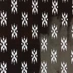 Antique Japanese Katagami Kimono Stencil Katazome Meiji Abstract Design 4Y342