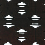 Antique Japanese Katagami Kimono Stencil Katazome Meiji Abstract Design 4Y354