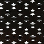 Antique Japanese Katagami Kimono Stencil Katazome Meiji Abstract Design 4Y354