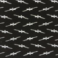 Antique Japanese Katagami Kimono Stencil Katazome Meiji Abstract Design 4Y355