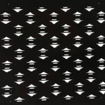 Antique Japanese Katagami Kimono Stencil Katazome Meiji Abstract Design 4Y357