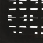 Antique Japanese Katagami Kimono Stencil Katazome Meiji Abstract Design 4Y361