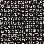 Antique Japanese Katagami Kimono Stencil Katazome Meiji Abstract Design 4Y415