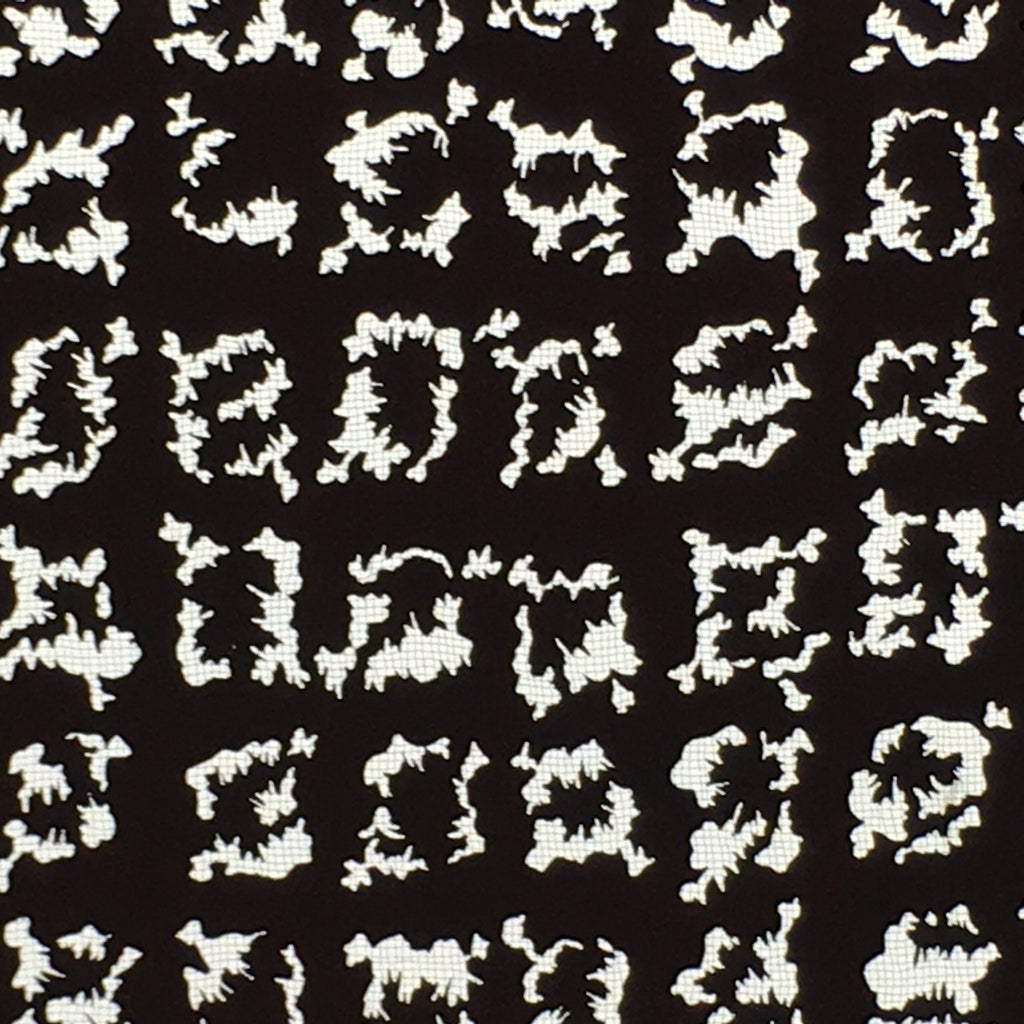 Antique Japanese Katagami Kimono Stencil Katazome Meiji Abstract Design 4Y415