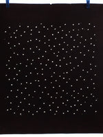 Antique Japanese Katagami Kimono Stencil Katazome Meiji Abstract Design 4Y425