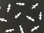Antique Japanese Katagami Kimono Stencil Katazome Meiji Abstract Design C437