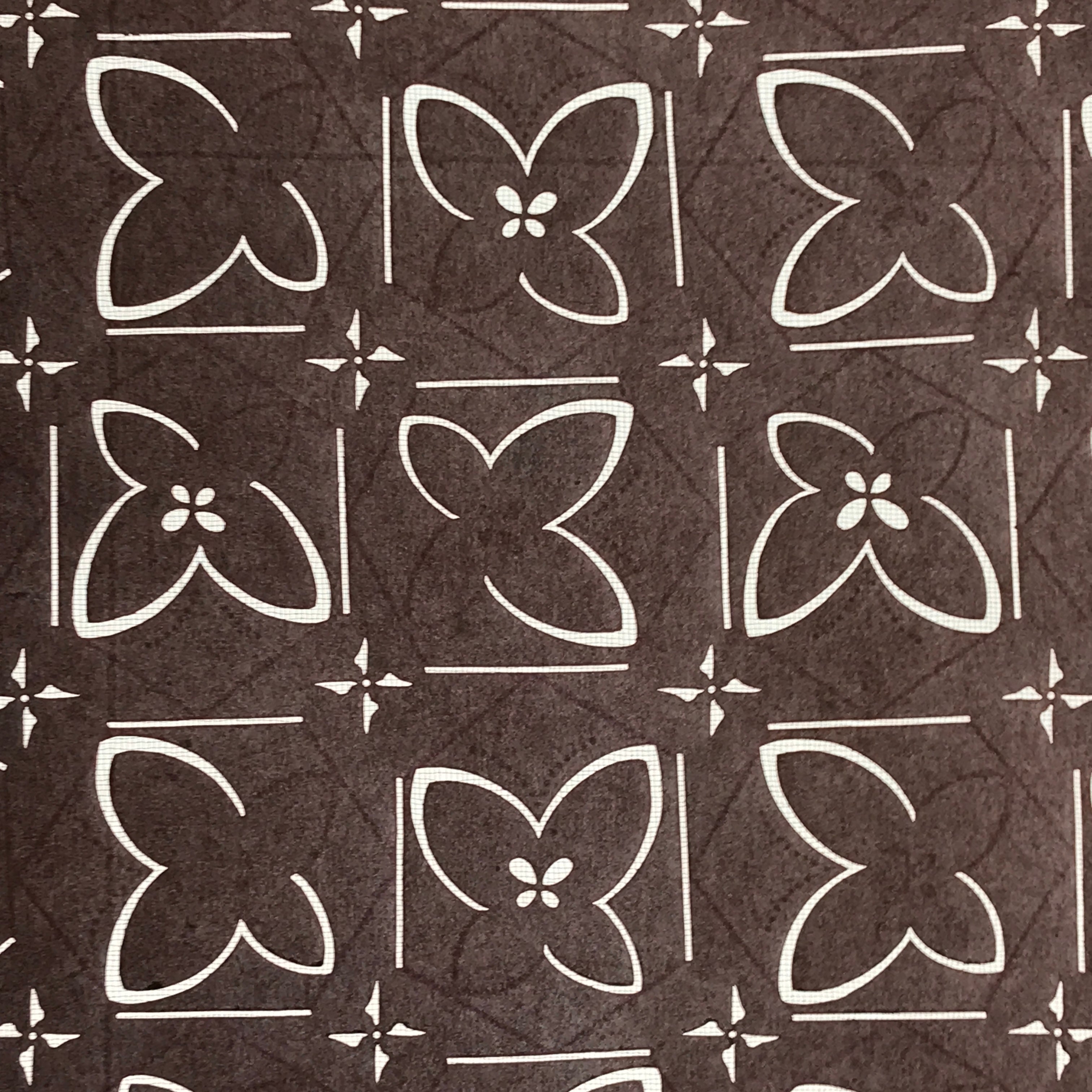 Antique Japanese Katagami Kimono Stencil Katazome Meiji Butterfly Design 4Y433