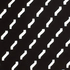 Antique Japanese Katagami Kimono Stencil Katazome Meiji Curved Line Design 4Y413