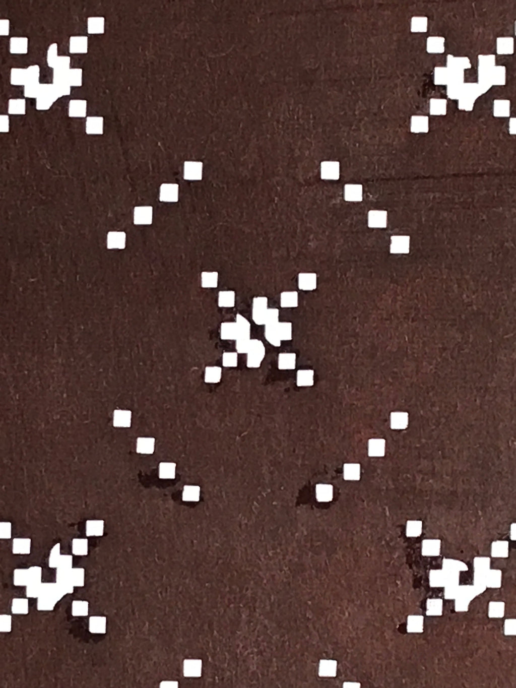 Antique Japanese Katagami Kimono Stencil Katazome Meiji Dot Line Design 4Y454